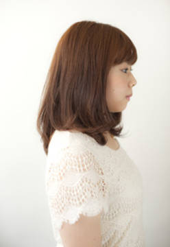 サラツヤ質感ナチュラルミディアム|hair&amp;make　imus　東戸塚店