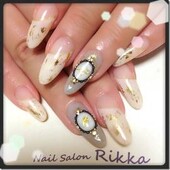 アンティーク風ネイル|Nail  Salon Rikka