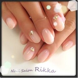 ブライダル　お呼ばれネイル