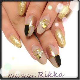 ブロッキングネイル|Nail  Salon Rikka