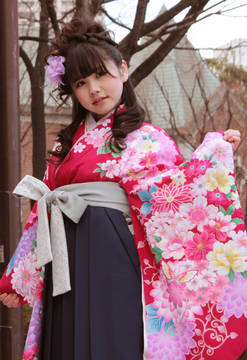 卒業式のヘアセット|Raffine三宮