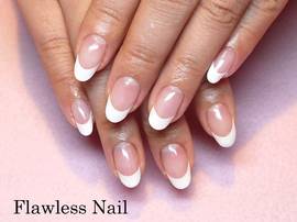 白フレンチ|Flawless　Nail