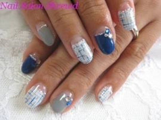ブルーツイード 7380 Nail Salon Shrewd ネイルサロンシュルード