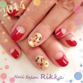 お正月ネイル|Nail  Salon Rikka