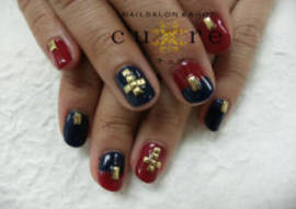 ２色カラーで|ネイルサロン＆ショップ／ネイルスクール　Ｃｕｒｅ