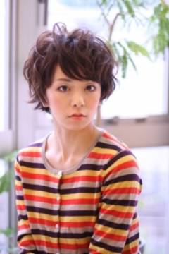 ふわふわショートボブ