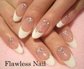 白フレンチ|Flawless　Nail
