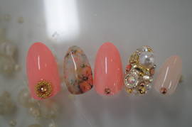 フラワーネイル|BIKKY 長浜店