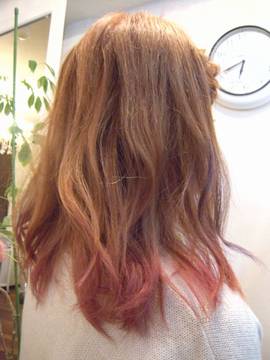 ライトピンクグラデーション（ビビットカラーもできます♪）|feliz