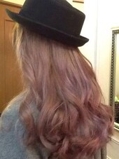 ピンクラベンダーのハイトーンカラー|feliz