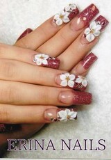 スプリングフラワースカルプ|ネイルサロン　ERINA NAILS