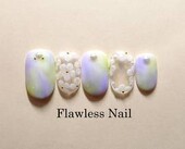 フラワータイダイ|Flawless　Nail