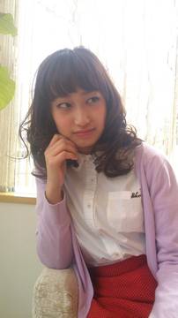 春のふんわりパーマ