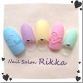 人気のアイシングネイル＆マットコート|Nail  Salon Rikka