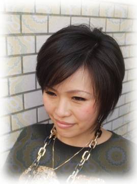 前下がりショートカット|PAM hair
