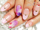 スプリングフラワーネイル♪|NailSalon aRl