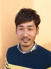 ツーブロックおしゃれパーマスタイル|hair spa deco