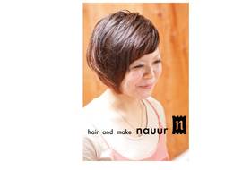 アシンメトリーツーブロック|hair and make  nauur