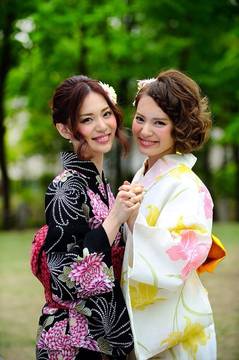 浴衣に似合う編みこみセット|美容室imagine