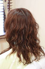 京都　ロングヘアにモテ・かわパーマヘア　エアウェーブ♪|hair Qril