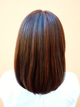 初夏色♪レイヤードボブ|hair spa deco