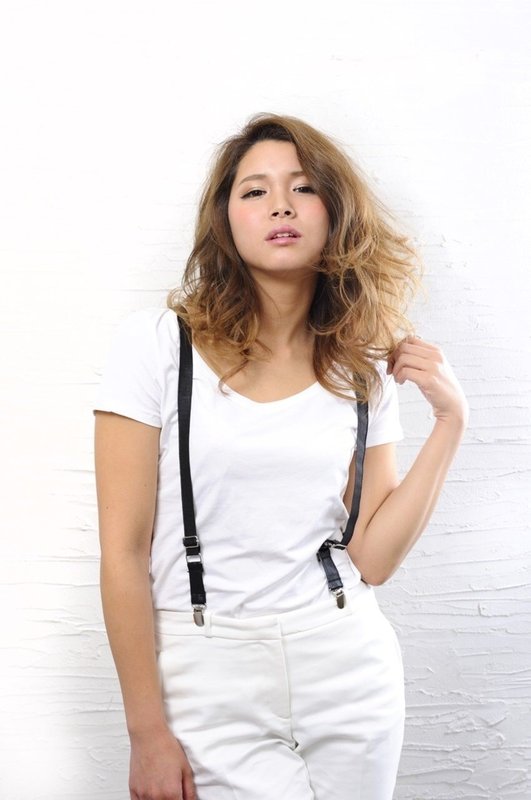 外国人風ウェーブ|美容室imagine