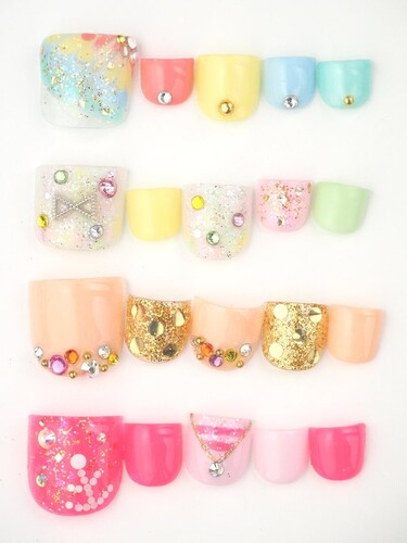 フットピーコックマーブルマリン