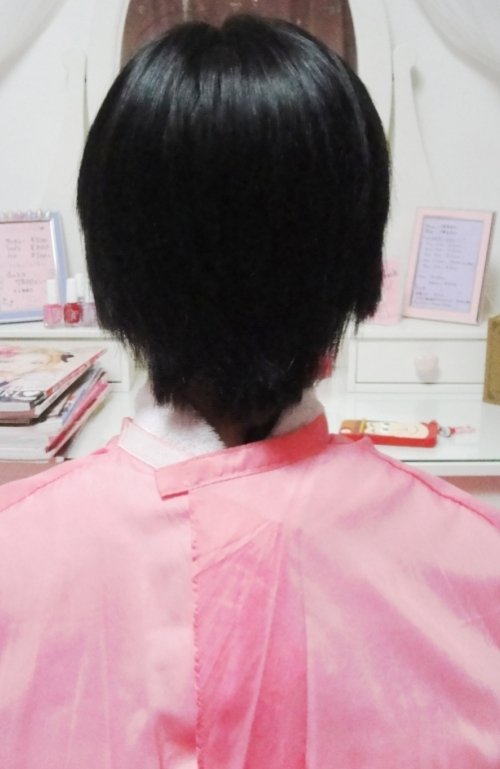 ベリーショートからでもロングスタイルへ☆|beauty salon M&amp;E