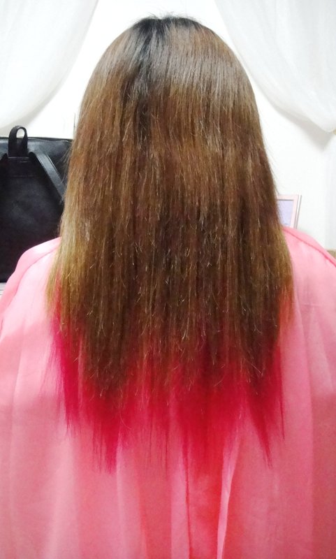 原色カラー＋ナチュラルカラーでお気に入りのスタイルへ♪|beauty salon M&amp;E