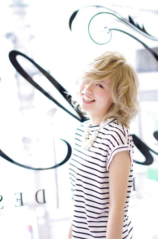 外国人風カール|美容室imagine