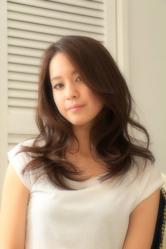 【Le'vie】外国人風かきあげラフカールスタイル|Hair Lounge Le'vie