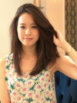 【Le'vie】潤い美髪、外国人風ナチュラルストレート☆|Hair Lounge Le'vie