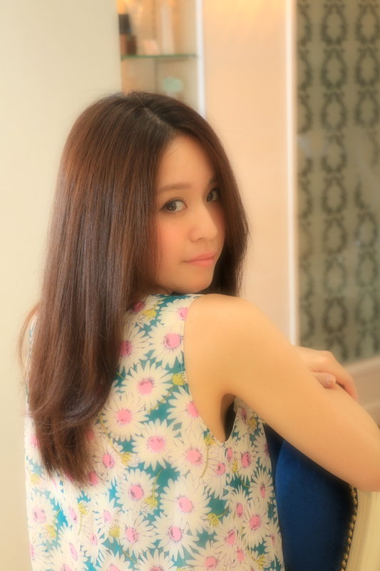 【Le&#039;vie】潤い美髪、外国人風ナチュラルストレート☆|Hair Lounge Le&#039;vie