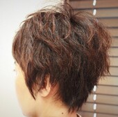 天然パーマを生かしたドライカット♪|hair Qril