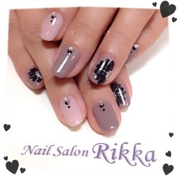 ブラックダリア|Nail  Salon Rikka