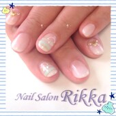 サマーボーダーネイル|Nail  Salon Rikka