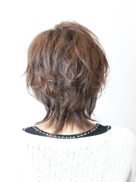 軽めのふんわりショートパーマ|Wiz-R 成田三里塚店　美容室