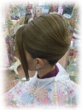 和でも洋でもどっちでも　夜会巻き!(^^)!|PAM hair