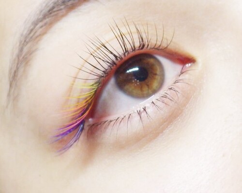 ワンポイント！カラーエクステ☆