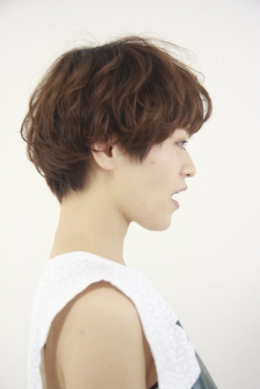 フレンチガーリーショート☆|eclat hair&amp;beauty