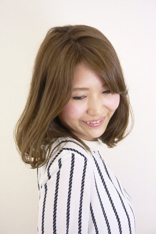 ラフナチュラル★大人ミディ|eclat hair&amp;beauty