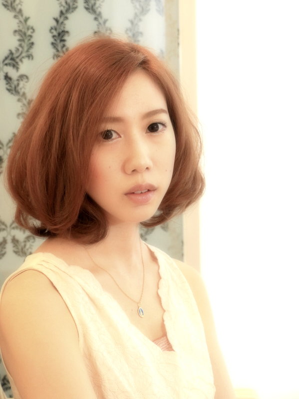 【Le'vie】くせ毛風クールフェミニンカールボブ|Hair Lounge Le'vie