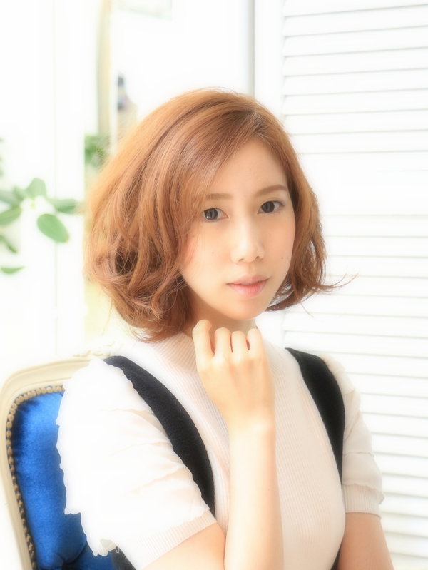 【Le'vie】大人可愛いふわミディボブ|Hair Lounge Le'vie