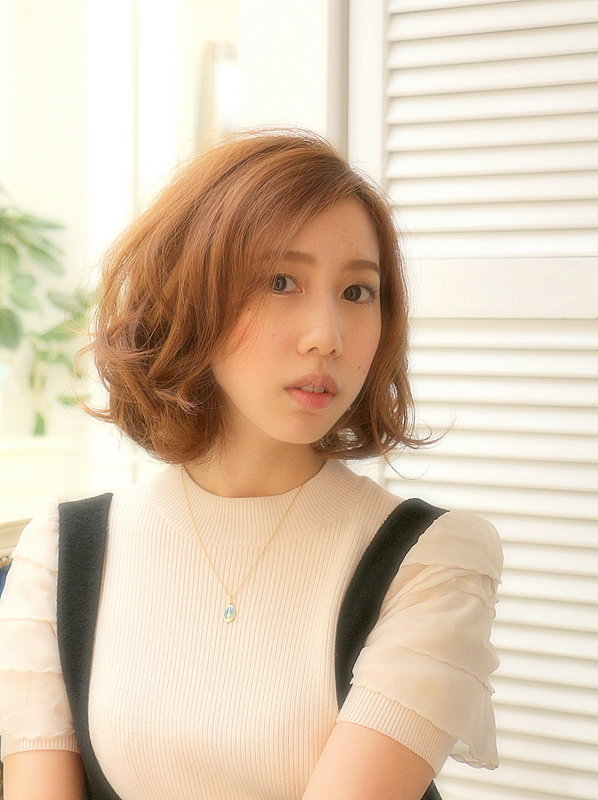 【Le'vie】大人可愛いふわミディボブ|Hair Lounge Le'vie