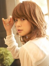 ニュアンスカールが大人可愛い☆ふんわりドーリーヘア|BEKKU hair salon