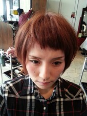 スウィートショートバング|DEUCE Hair Makes