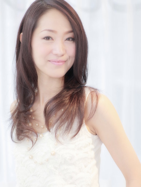 【Le'vie】モテ黒髪×耳かけ大人ヌーディーセミディ☆|Hair Lounge Le'vie