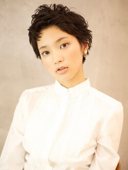 大人可愛いフレンチガーリーなマニッシュショート☆ 