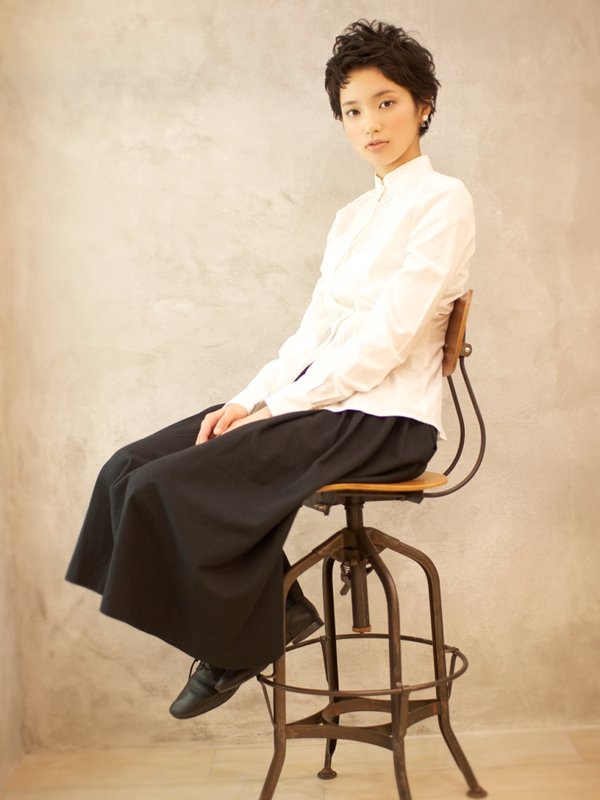 大人可愛いフレンチガーリーなマニッシュショート☆ |BEKKU hair salon