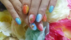 夏！！縦グラデーション✩